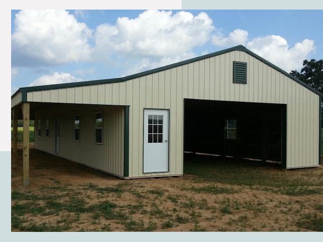 Строительство конюшен в Моршанске