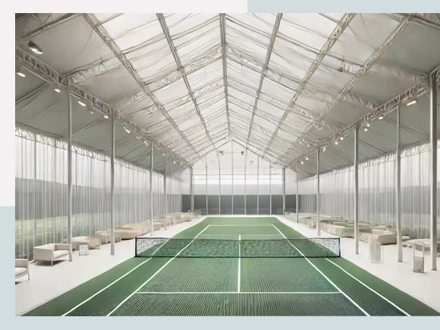 Строительство теннисных кортов в Моршанске