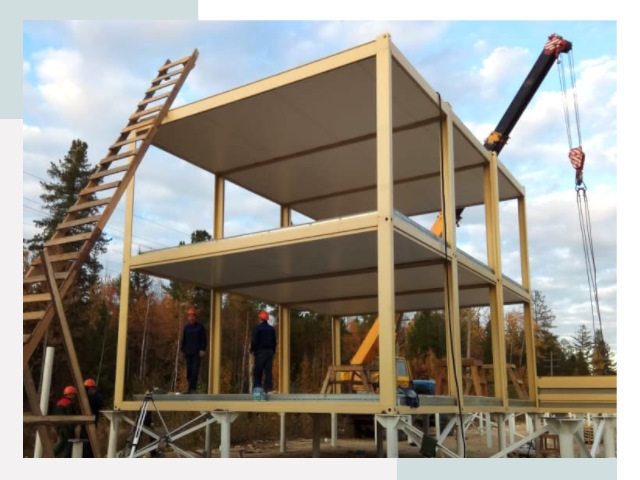 Строительство модульных здания Моршанск