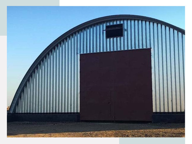 Бескаркасные ангары в Моршанске