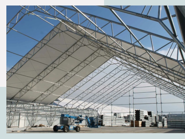 Каркасно-тентовые сооружения от СтальСтрой-Мрш по цене 623 руб.