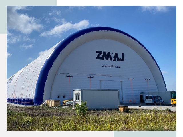 Брендирование ангаров в Моршанске