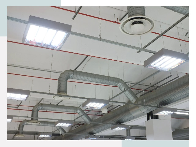 Вентиляция ангаров в Моршанске