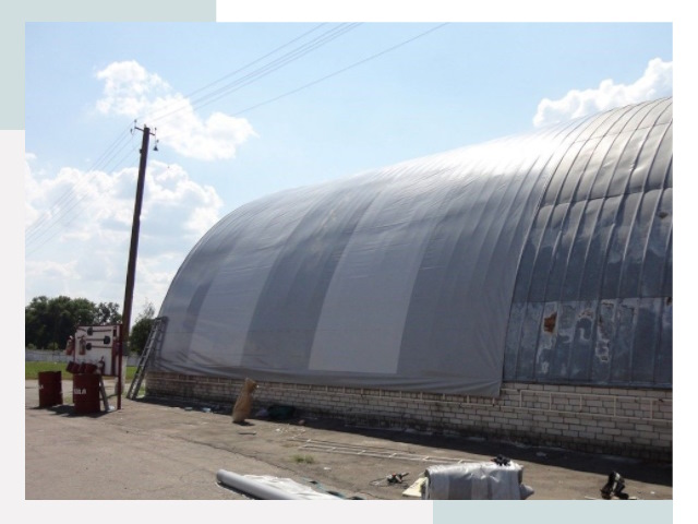 Ремонт ангаров в Моршанске