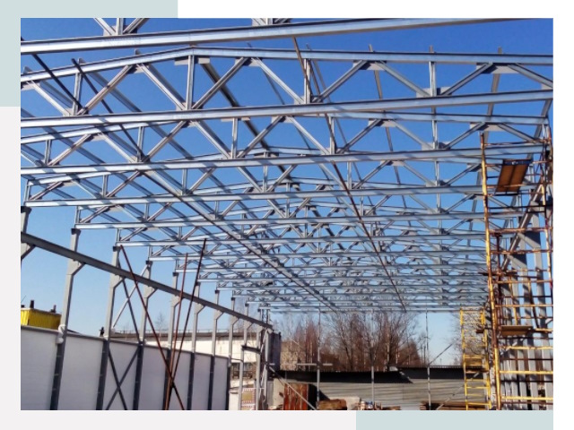 Металлокаркасы для складов в Моршанске